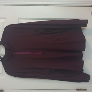 ZELOS Curvy Maroon Pullover
